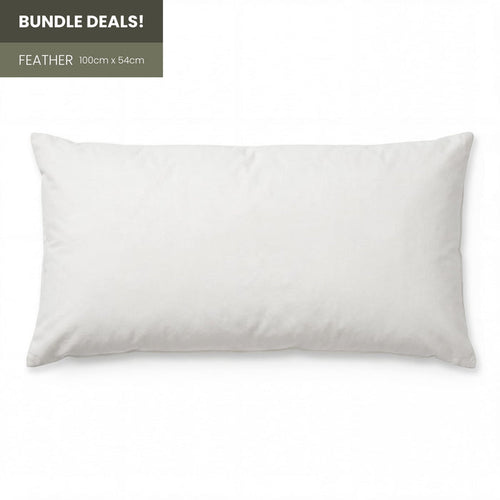 100x54cm Feather Cushion Inner