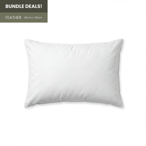45x35cm Feather Cushion Inner
