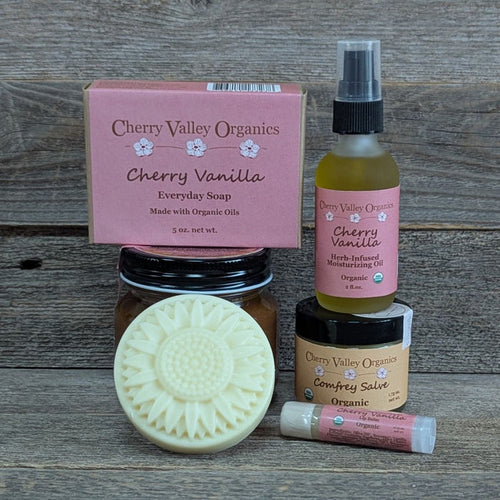 5-Step Herbal Skin Care Ritual - Cherry Vanilla