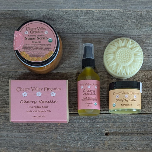 5-Step Herbal Skin Care Ritual - Cherry Vanilla