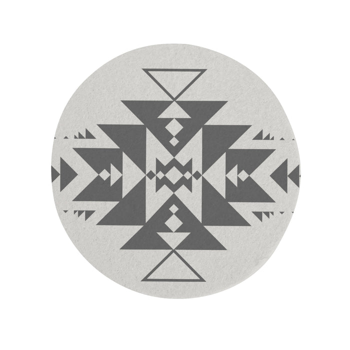 6 Pieces Coaster Set Aztec Motif Set
