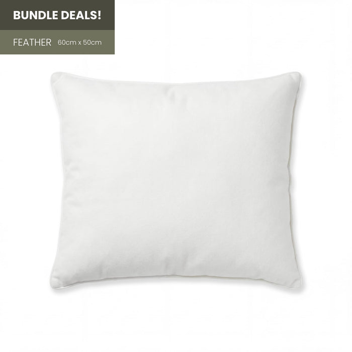 60x50cm Feather Cushion Inner