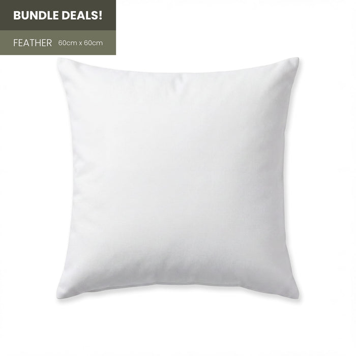 60x60cm Feather Cushion Inner