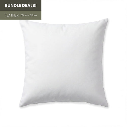 65x65cm Feather Cushion Inner