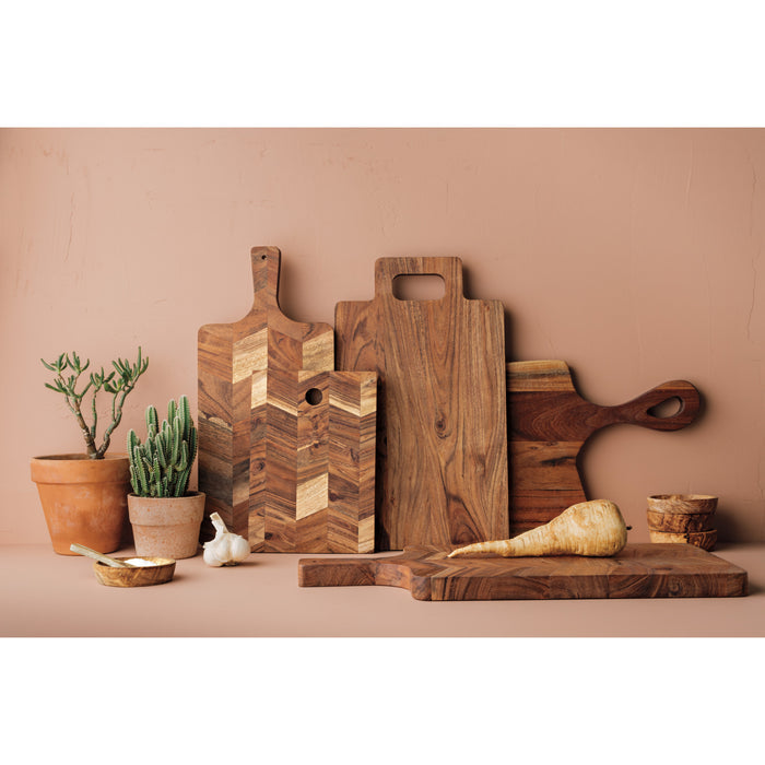 Acacia Rustic Edge Serving Paddle 23 inch