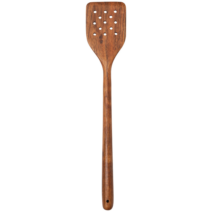 Acacia Wood Skimmer Spatula
