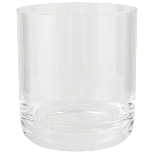 Acrylic Double Old Fashioned Glass - Clear
