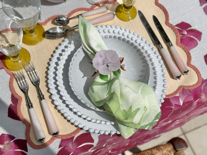 Adelaide Dinner Plate by Astier de Villatte, 27cm