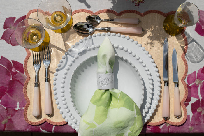 Adelaide Dinner Plate by Astier de Villatte, 27cm
