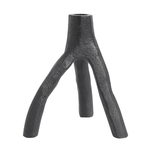 Aion Candleholder Large - Black