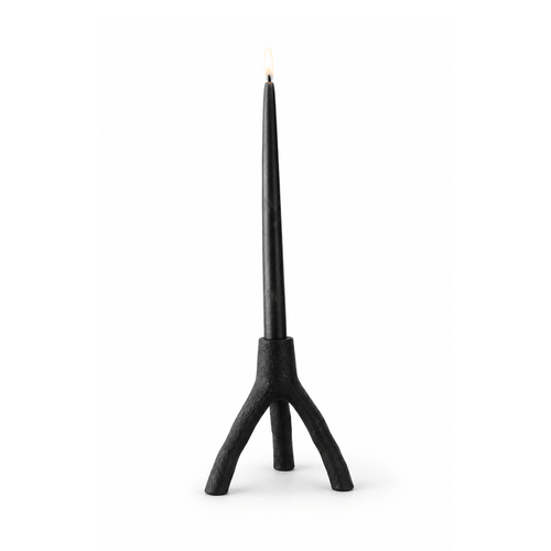 Aion Candleholder Small - Black