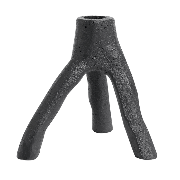 Aion Candleholder Small - Black