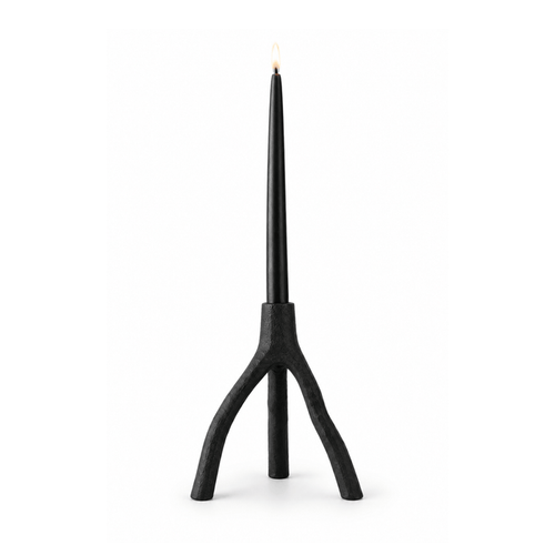 Aion Candleholder XL - Black