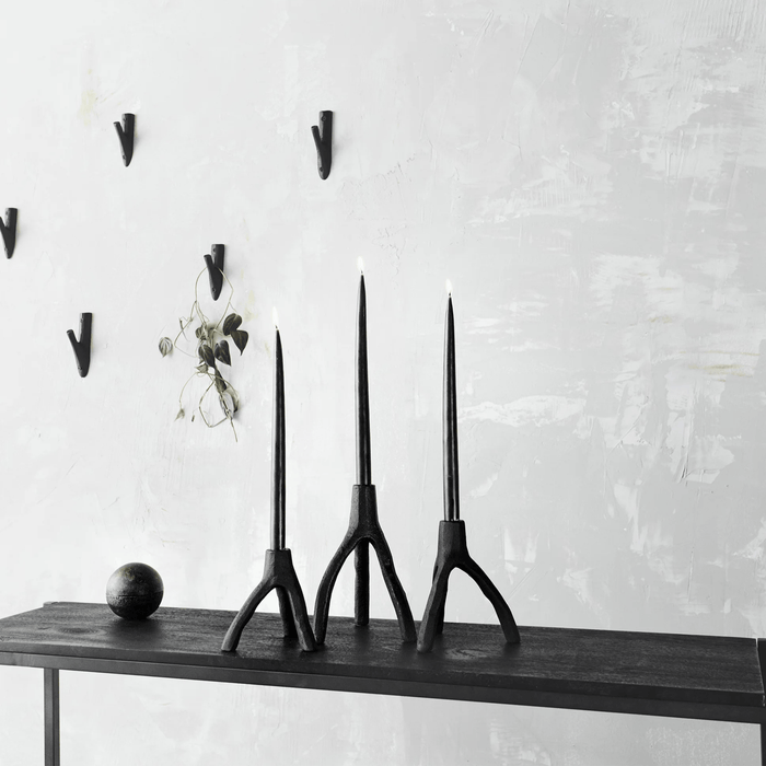 Aion Candleholder XL - Black