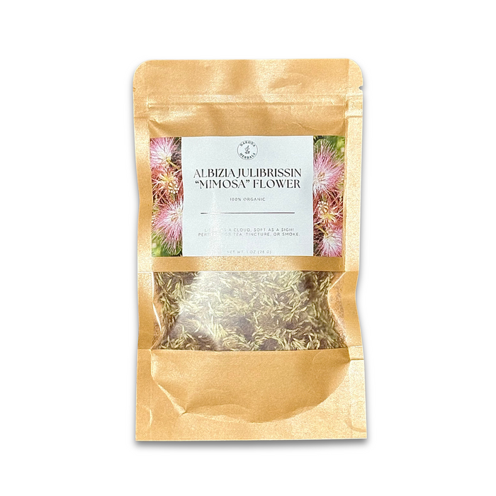 Albizia Julibrissin (Mimosa Flower) – Dried. 0.35 oz or 1 oz Option