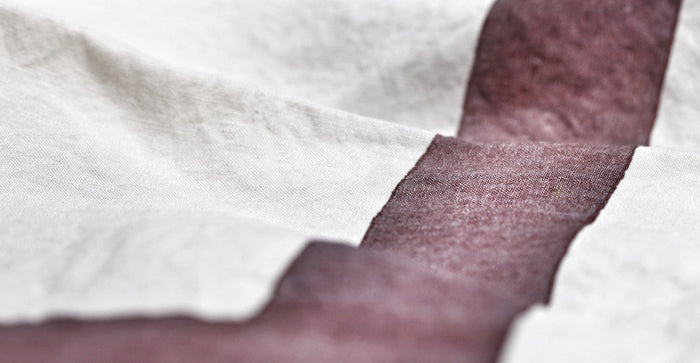Alphabet Napkin 'G' in Grape Purple, 50x50cm