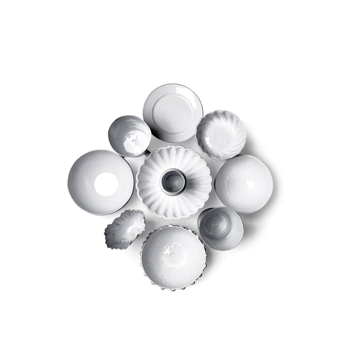 Amour Rose Dinner Plate by Astier de Villatte, 27cm