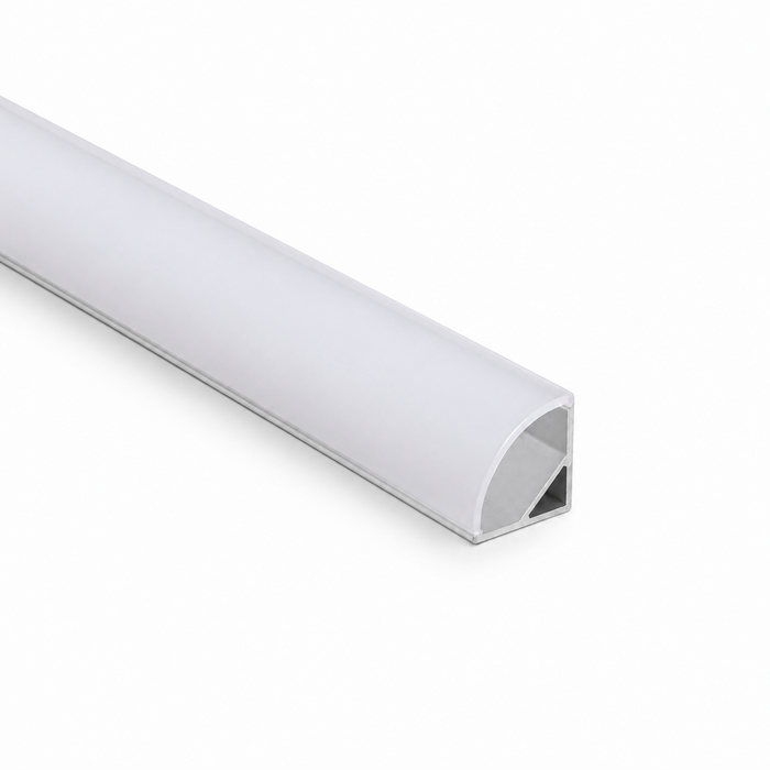 Angled 100 DIY | LED Aluminum Channel & Frosted Diffuser