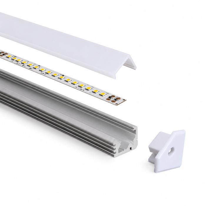 Angled 200 Pyramid | Made-to-Order Corner Linear LED Light