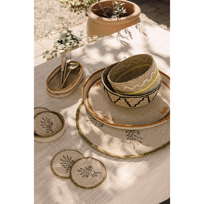 Apex Seagrass Round Tray