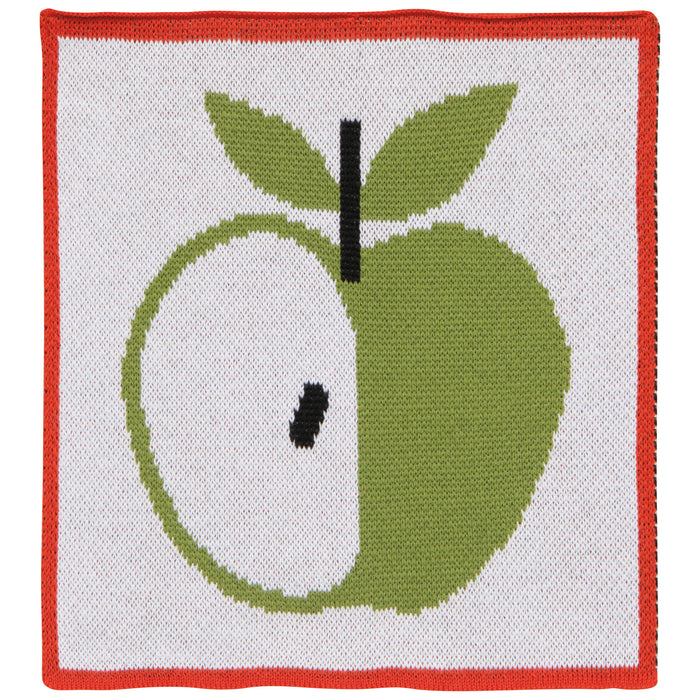 Apple a Day Knit Dishcloth Set of 3