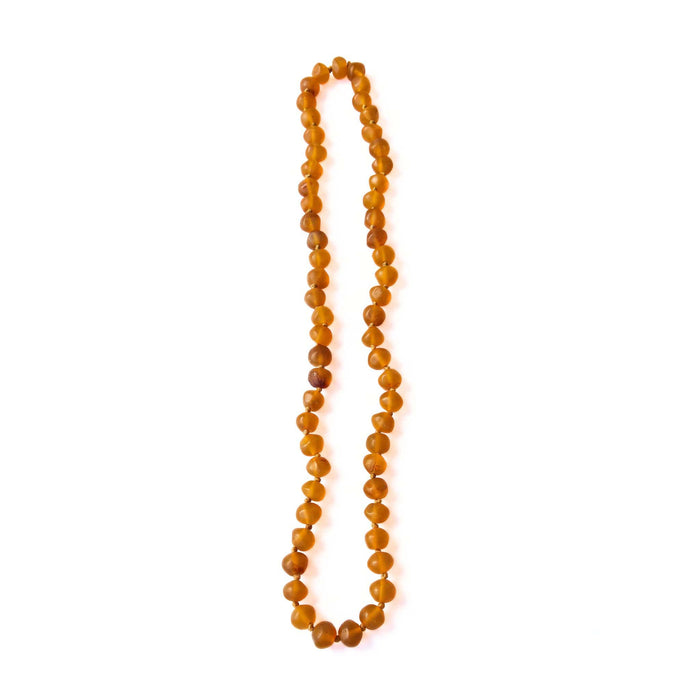 Apricot Beaded Resin Necklace