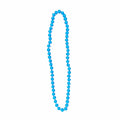 Aqua Beaded Resin Necklace