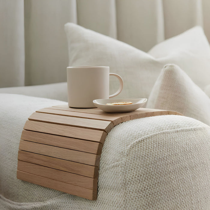 Arcadia Oak Side Rest - Natural Oak