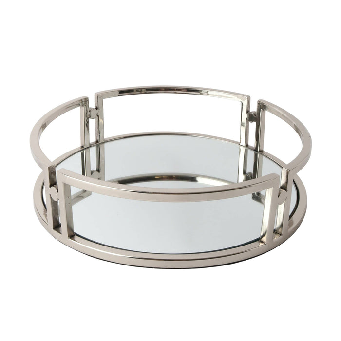 Arden Nickel Mirror Tray