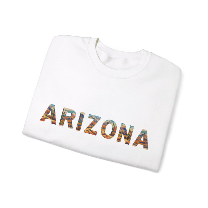 Arizona Sweatshirt, Unisex Crewneck Sweatshirt Arizona State Memorabilia