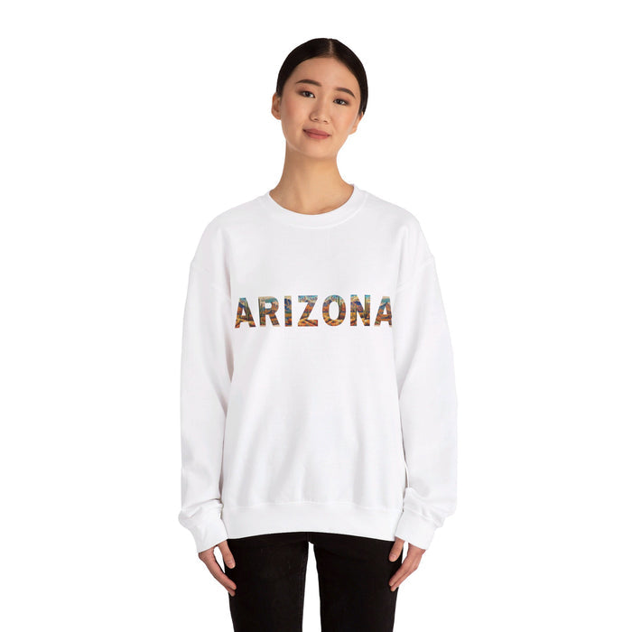 Arizona Sweatshirt, Unisex Crewneck Sweatshirt Arizona State Memorabilia