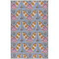 Aurora Block Print Dishtowel