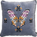 Aurora Embroidered Throw Pillow