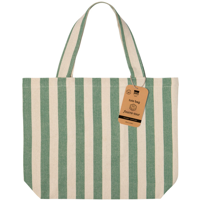 Awning Stripe Tote Bag