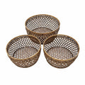 Bamboo Basket Set of 3