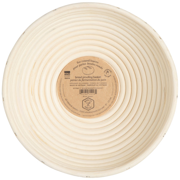 Banneton Bread Proofing Basket Round 9 inch