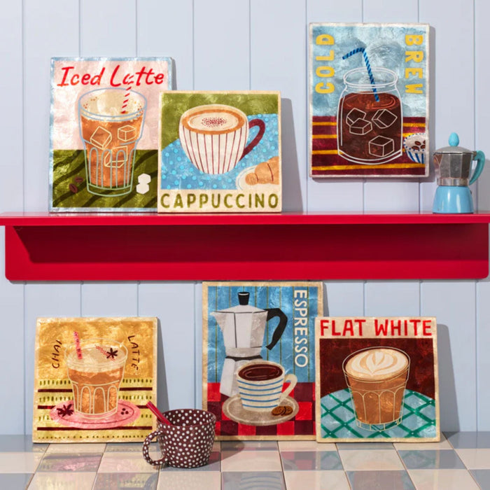 Barista Cappuccino Tile