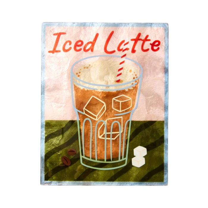 Barista Iced Latte Tile