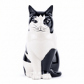 Barney Cat Flower Vase