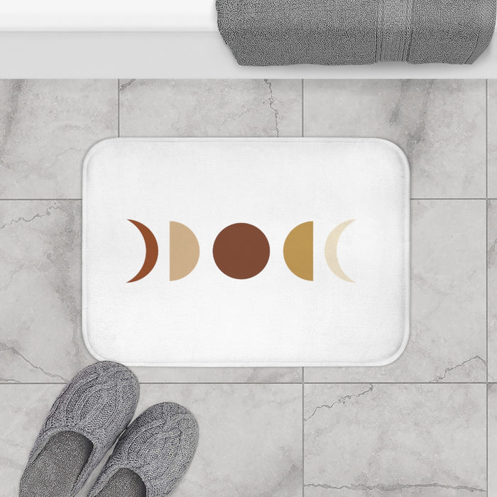 Bath Mat, Moon Phases, Shower Mat - Dakoda Goods & Co.