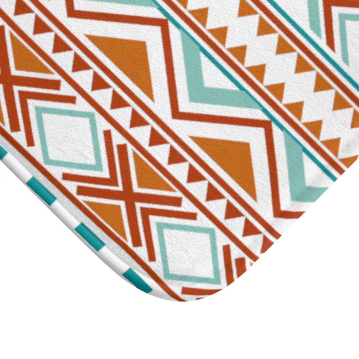 Bath Mat Southwestern Boho Bath Mat for Bathroom - Dakoda Goods & Co.