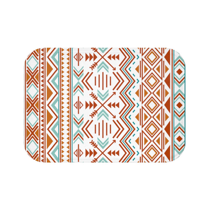 Bath Mat Southwestern Boho Bath Mat for Bathroom - Dakoda Goods & Co.