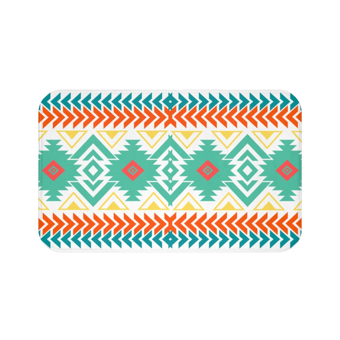 Bath Mat, Southwestern, Shower Mat, Boho Bath Mat - Dakoda Goods & Co.