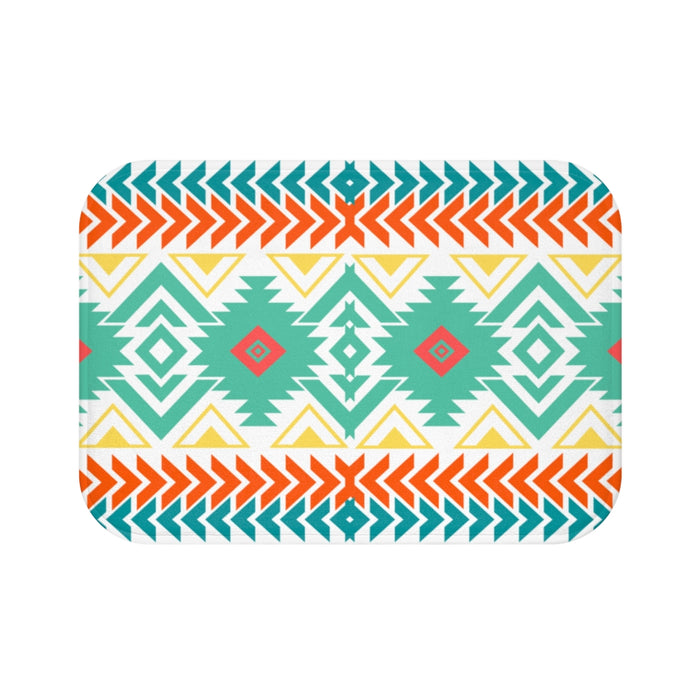 Bath Mat, Southwestern, Shower Mat, Boho Bath Mat - Dakoda Goods & Co.