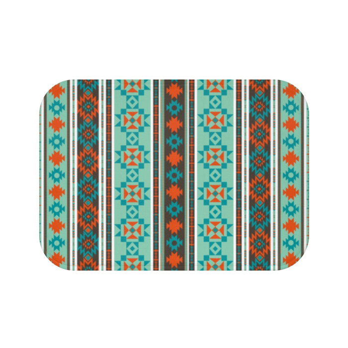 Bath Mat, Southwestern, Shower Mat, Boho Bath Mat - Dakoda Goods & Co.
