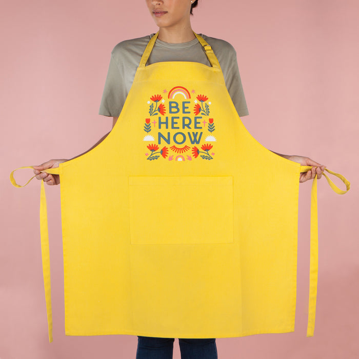 Be Here Now Packaged Apron