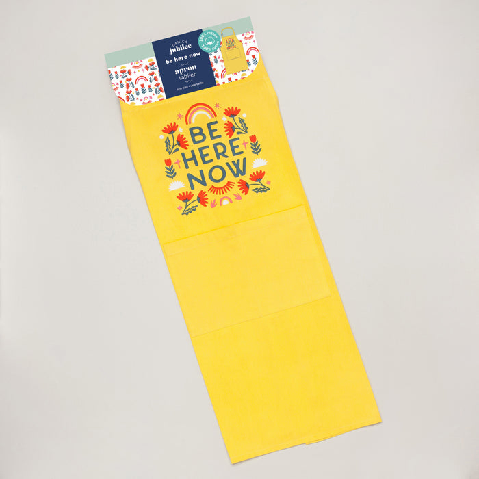 Be Here Now Packaged Apron