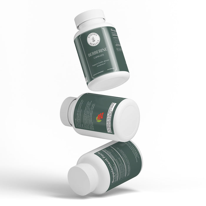 Berberine Capsules for Healthy Glucose Metabolism