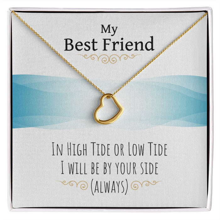 Best Friend Necklace Birthday Gift Friendaversary Gift Christmas gift