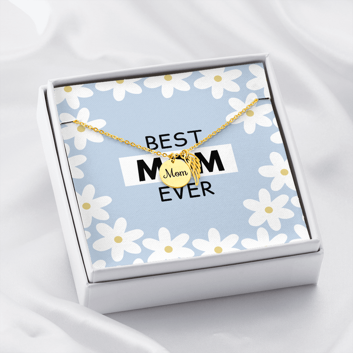 Best Mom Ever Jewelry Gift, Mother's Day Gifts Birthday